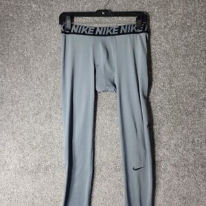 Nike Black and Gray Athletic Leggings